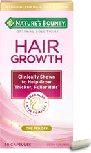 이미지를 갤러리 뷰어에 로드 , 네이처스바운티 헤어그로스 Hair Growth 90정