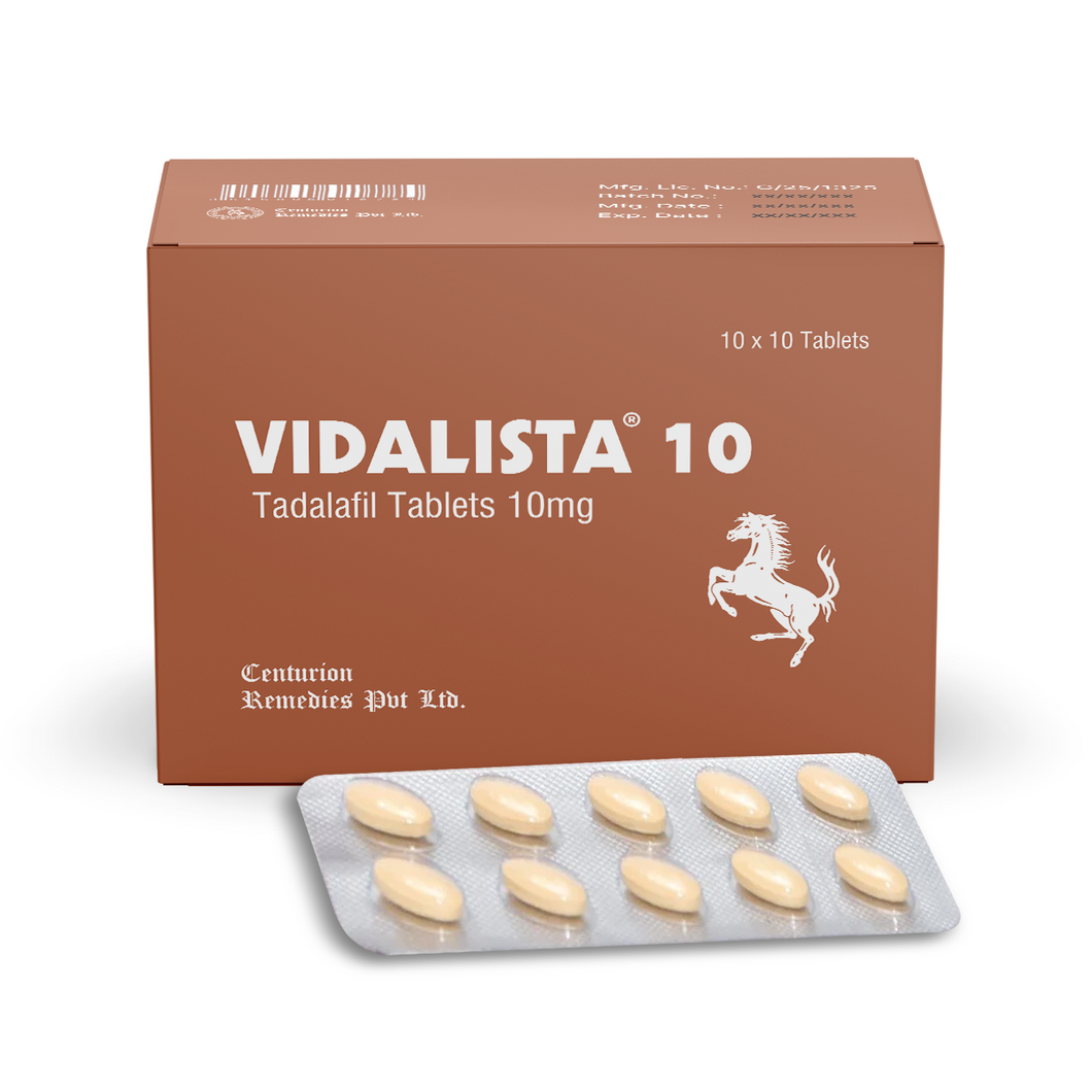 비달리스타 vidalista 10mg(타다라필 Tadalafil 10mg)