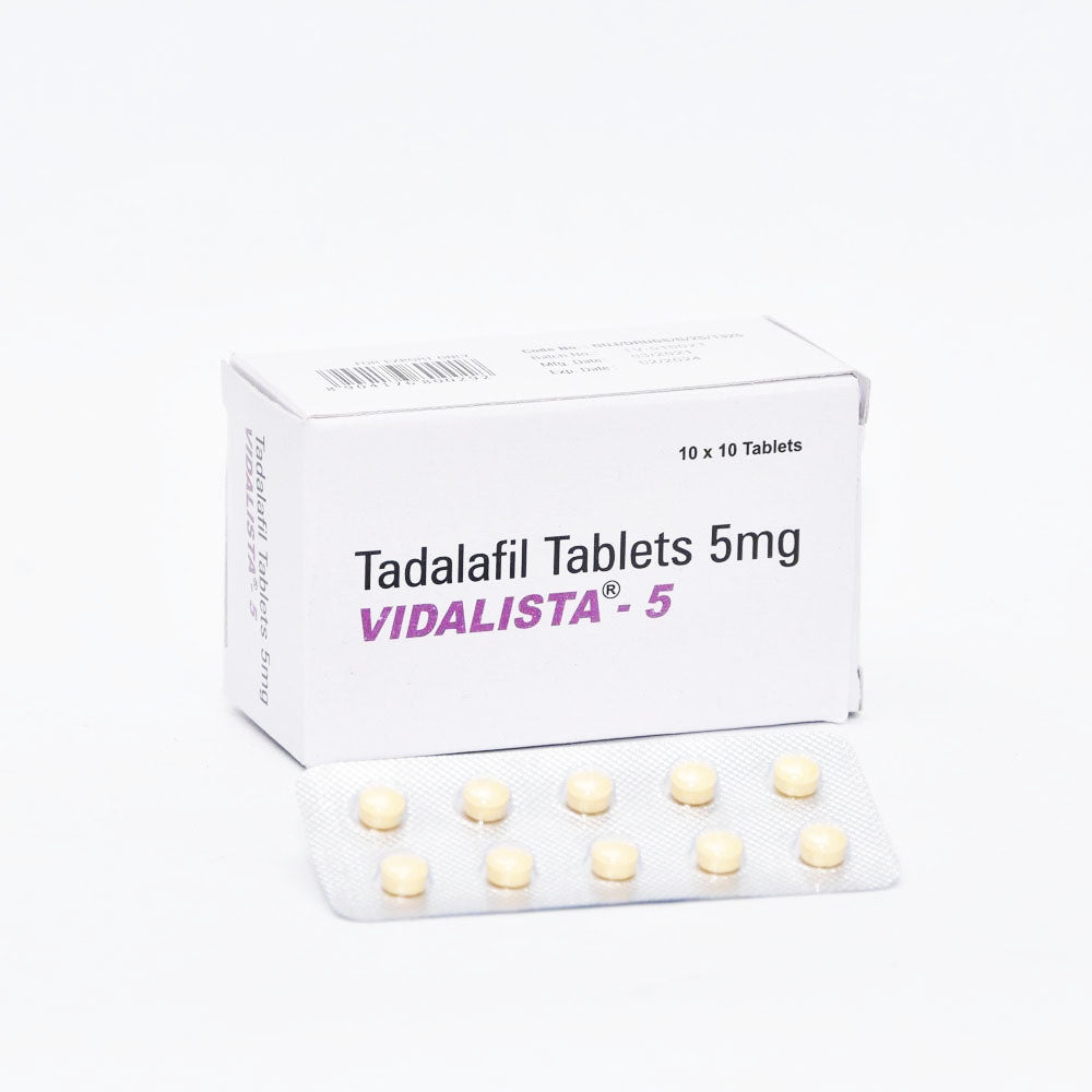 비달리스타 vidalista 5mg(타다라필 Tadalafil 5mg)