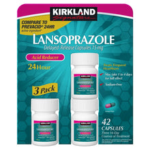 이미지를 갤러리 뷰어에 로드 , 란소프라졸 15mg 42정 Lansoprazole 커클랜드 [미국직배송]
