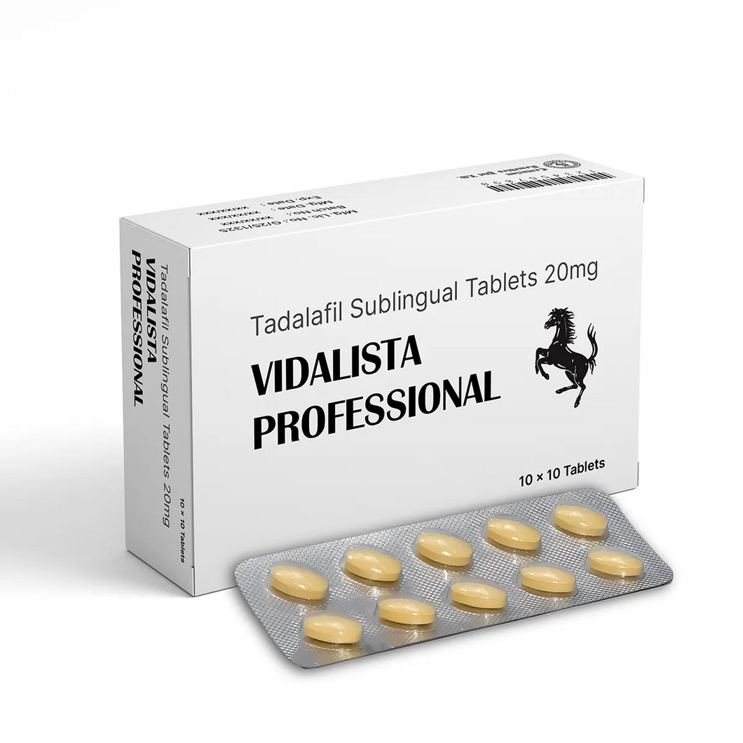 비달리스타 프로페셔널 Vidalista Professional (타다라필 Tadalafil 20mg)