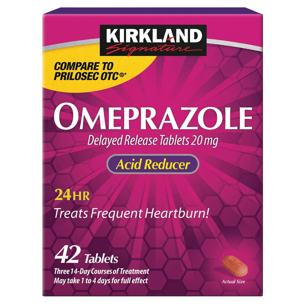 오메프라졸 20mg 42정 Omeprazole 커클랜드 [미국직배송]