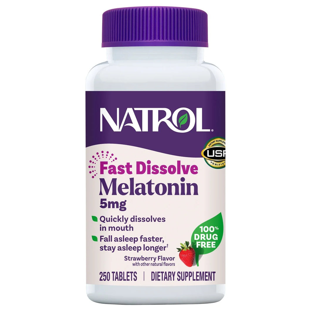 나트롤 멜라토닌 Natrol Melatonin 5mg 250정 (미국직배송)